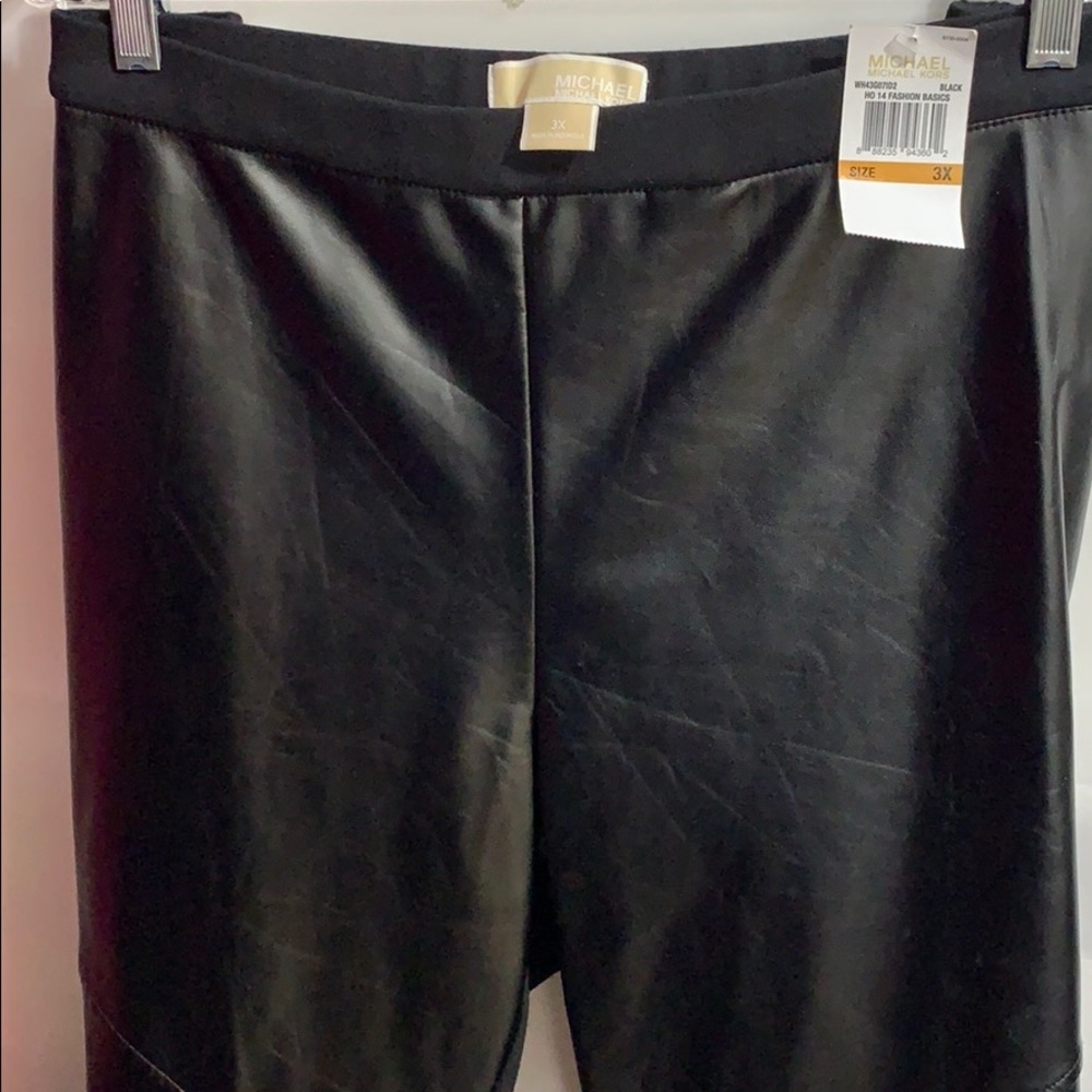 Michael Kors Leather Front Pants